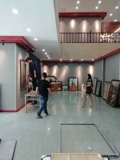 安士胜日记-2018年7月10日周二上午九点半，西青文化中心展览馆，“天津市首届青年美术创作【图1】