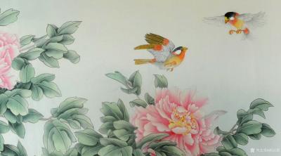 胡记领日记-落尽残红始吐芳，
佳名唤作百花王，
竟夸天下无双艳，
独占人间第一香。
【图1】