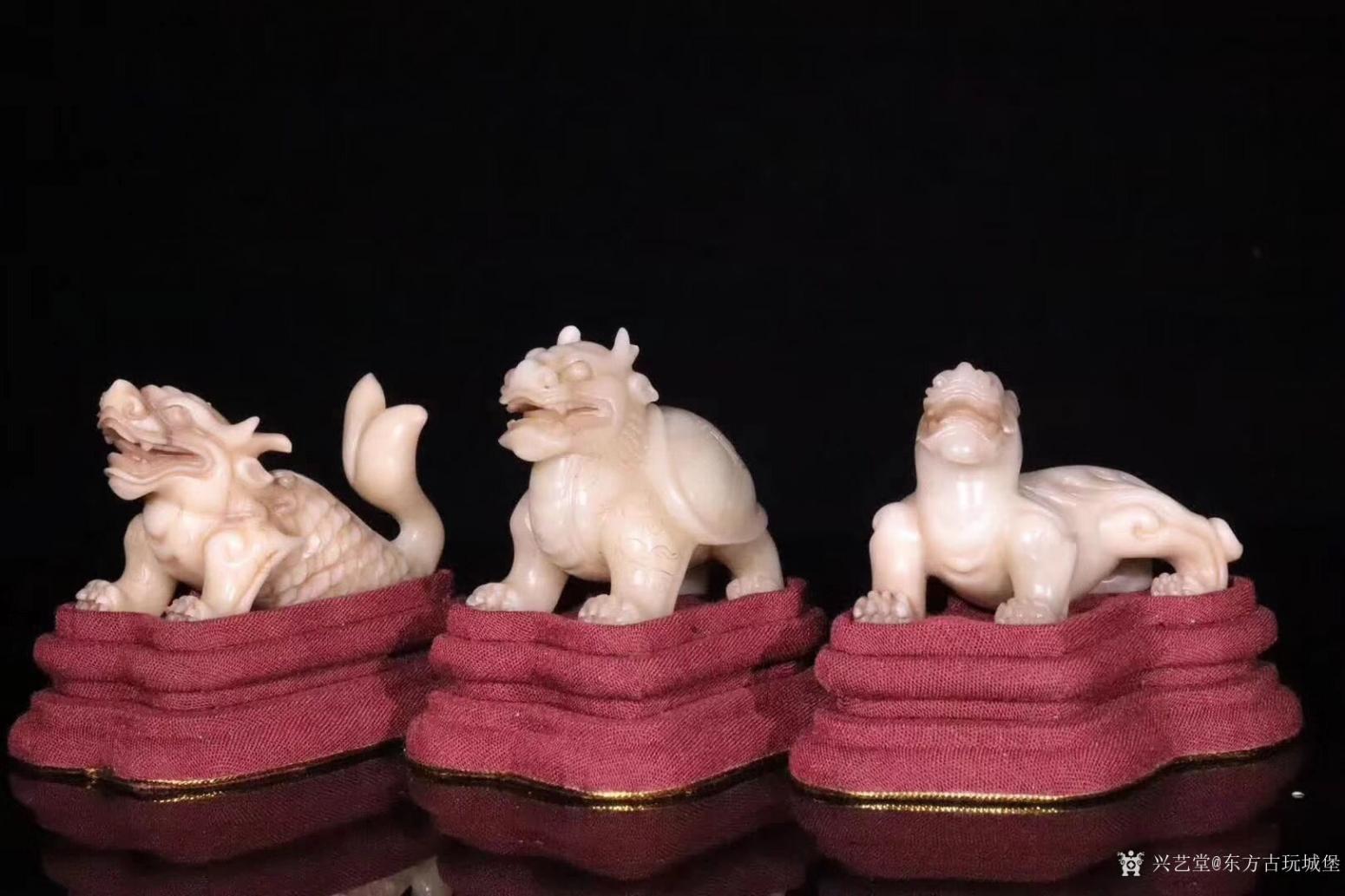 东方古玩城堡文玩杂项作品《龙生九子》【图1】