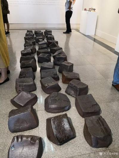 阎敏日记-7月6日上午，广东当代陶艺学术邀请展暨第二届深圳（宝安）当代陶艺大展在宝安区公共【图6】