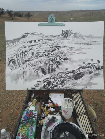 郭志普日记-岘子五家河写生，及作品【图5】