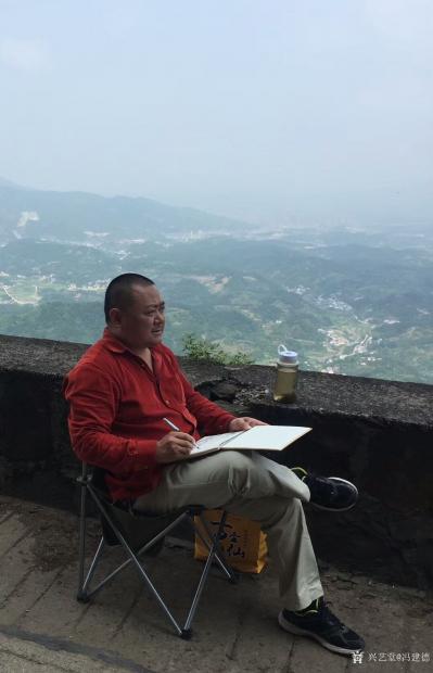 冯建德生活-武陵源写生，晚上入住民俗。出来一趟总会有收获，付出总能得到回报。失之东隅 ，收之【图2】