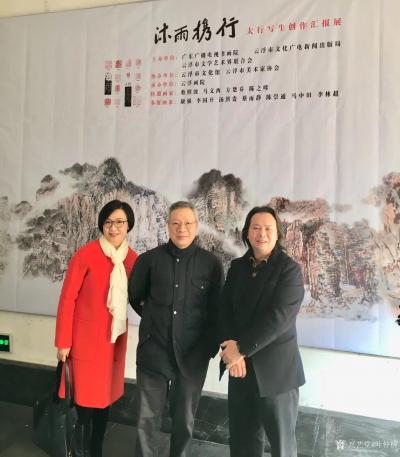 叶仲桥收藏-有幸认识方楚乔教授并拜读先生的作品，受益匪浅，画是一笔一画画出来的、构图、用笔用【图1】