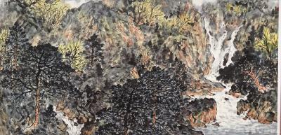 叶仲桥收藏-有幸认识方楚乔教授并拜读先生的作品，受益匪浅，画是一笔一画画出来的、构图、用笔用【图4】