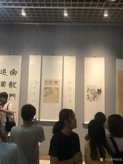 邹高昆日记-夏天走了
又来了
江水寒了
梅花开
【书画双挖】
诗堂＂傲骨＂张志庆题【图5】