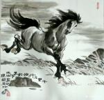 刘建国日志-画马，画马，《天涯俊侣》《春回草原》《千里之行始于足下》《踏【图3】