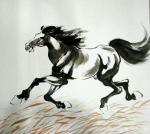 刘建国日志-画马，画马，《天涯俊侣》《春回草原》《千里之行始于足下》《踏【图4】