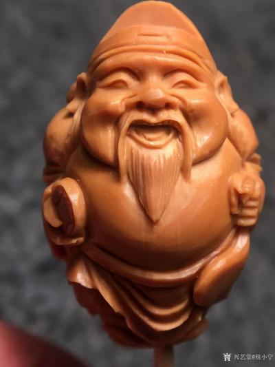 税小宁收藏-巜八大财神》八方来财，尺寸1.8*2.7左右，雕工到位，核质颜色纯正，无补无漏没【图2】