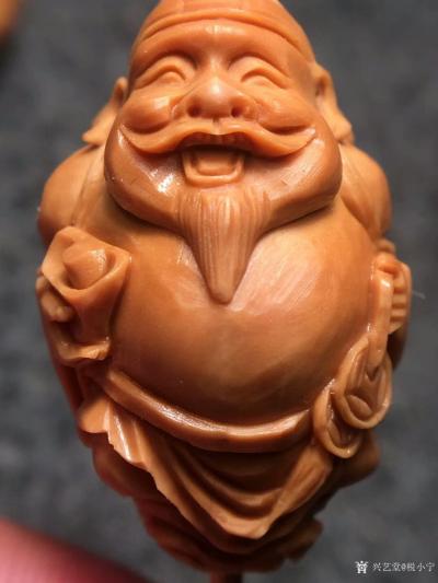税小宁收藏-巜八大财神》八方来财，尺寸1.8*2.7左右，雕工到位，核质颜色纯正，无补无漏没【图5】