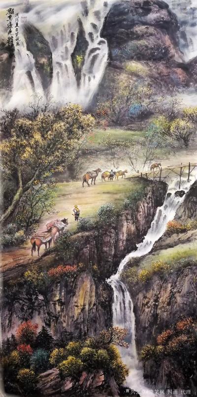 康笑枫 国画 代理收藏-康笑枫国画【图2】