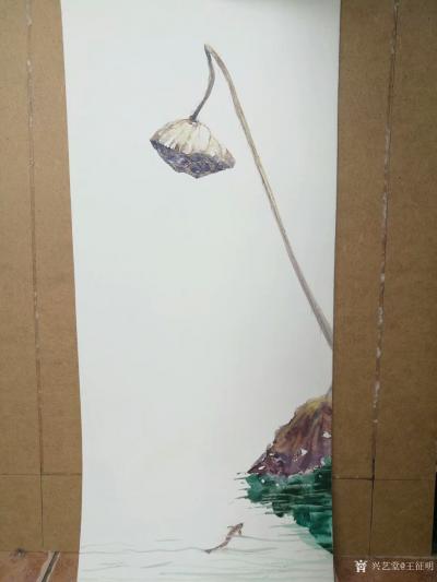 王征明日记-水意画中：最简洁的一幅，最复杂的一幅。
复杂与简洁都是明确思想的方式，最终是想【图1】