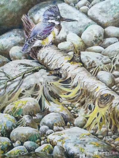 王征明日记-水意画中：最简洁的一幅，最复杂的一幅。
复杂与简洁都是明确思想的方式，最终是想【图2】