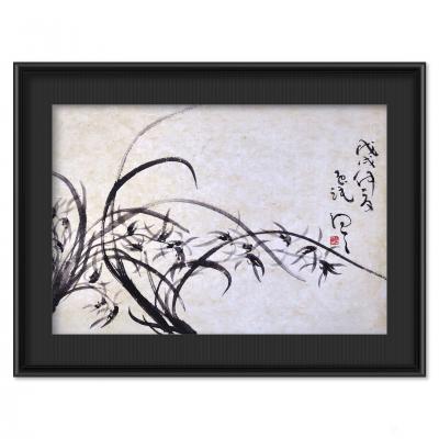 周牧天日记-周牧天国画兰花【图5】