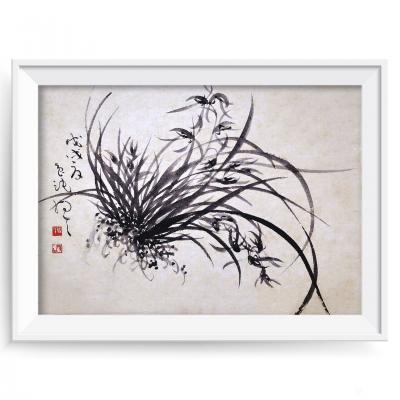 周牧天日记-周牧天国画兰花【图19】