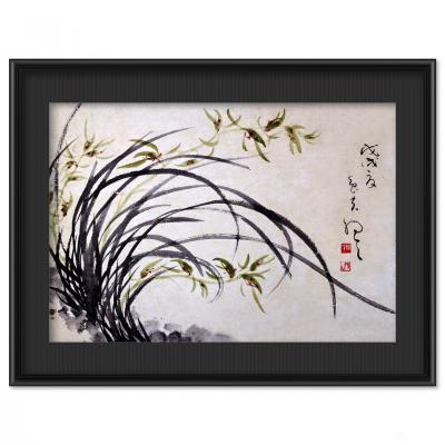 周牧天日记-周牧天水墨兰花【图8】