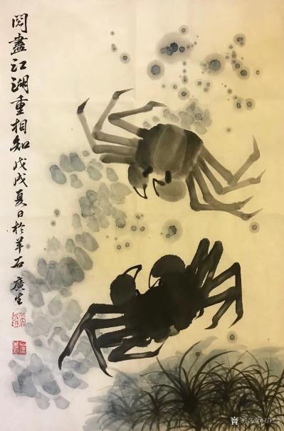 石广生日记-经营之事，操心多过开心。忙忙碌碌，居然忘记自己还会画画。今夜重操笔墨，方知书画是【图1】