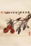 叶仲桥日志-一天一画《岭南佳果》国画花鸟画，尺寸：38*28cm，请欣赏【图2】