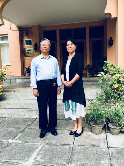 李尊荣日记-今天广然艺术团队走进了摩洛哥大使馆，大使梅库阿尔先生对中国的龙文化，鱼文化及中国【图1】