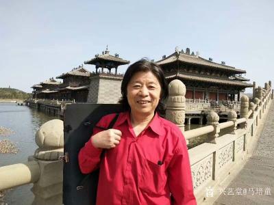 马培童日记-34，焦墨画，绝不是素描，
  焦墨画、黑墨乾而近燥者。将墨汁置于砚中，用墨锭【图4】