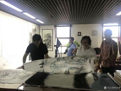 张仕森收藏-《美丽黄骅 燕赵情韵——纪念改革开放四十周年全国美术名家邀请展》专集作品拍照正在【图3】