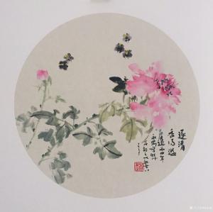 艺术品图片：艺术家赵永刚国画作品名称《清香》价格600.00 元