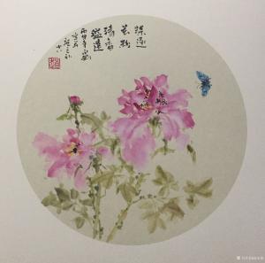 艺术品图片：艺术家赵永刚国画作品名称《逐香》价格600.00 元