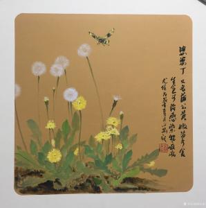 艺术品图片：艺术家赵永刚国画作品名称《婆婆丁》价格600.00 元