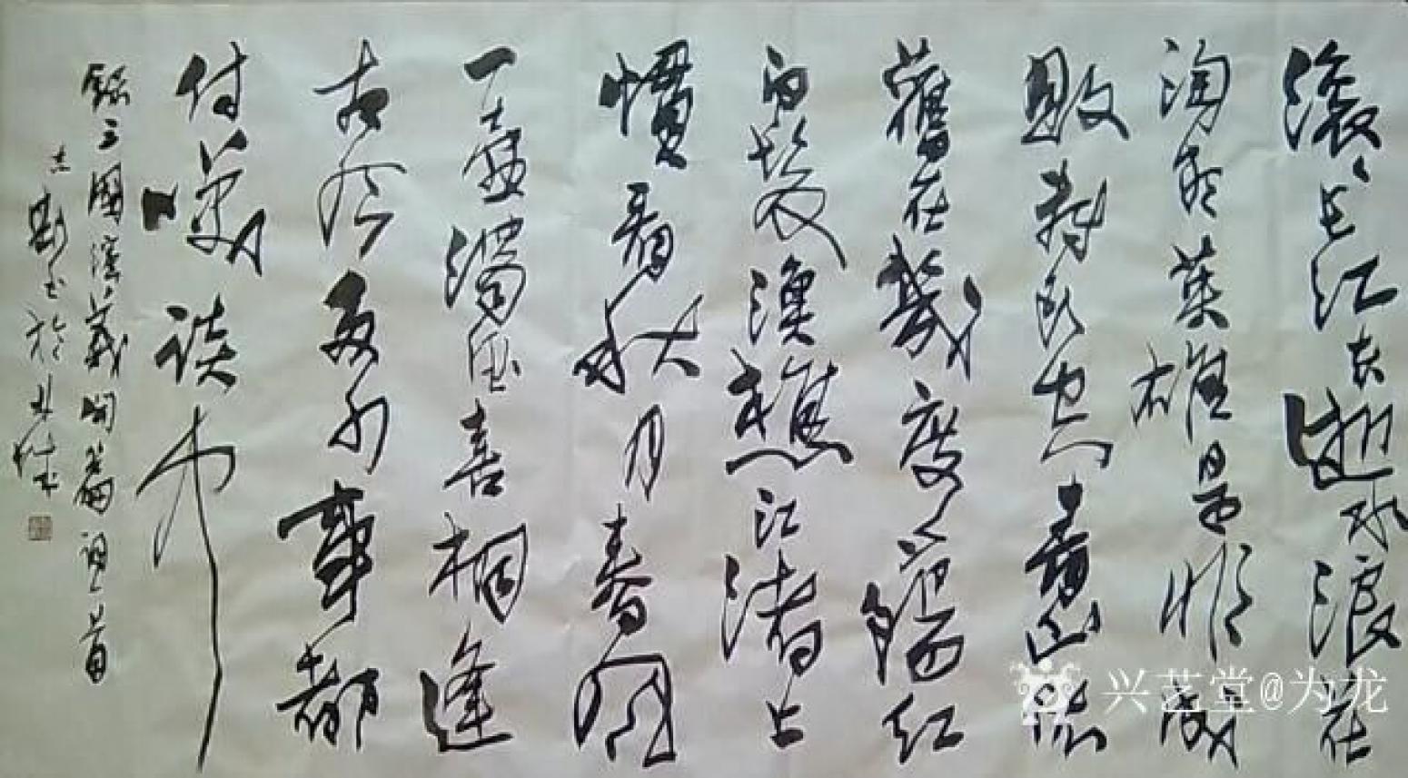 为龙书法作品《三国演义开篇词》【图3】