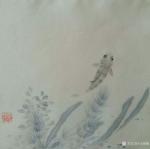 马晓薇日志-儿子帮我抓来两只虾虎鱼，它的眼睛 咕噜噜地转个不停，样子还真【图2】