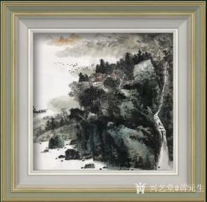 艺术品图片：艺术家蒋元生国画作品名称《清泉出山涧》价格2000.00 元