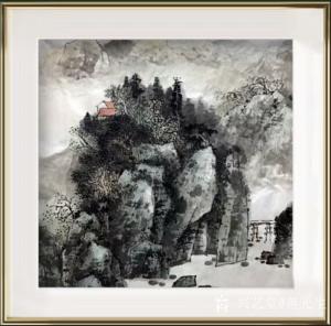 艺术品图片：艺术家蒋元生国画作品名称《深山幽居图》价格2000.00 元