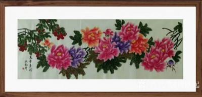 何跃起日记-国画牡丹近作，《花开富贵》，客户订单，晒图请欣赏【图4】