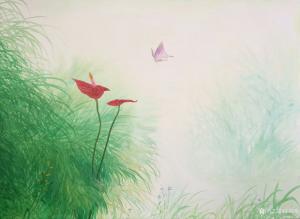 王征明国画作品《薄雾》议价