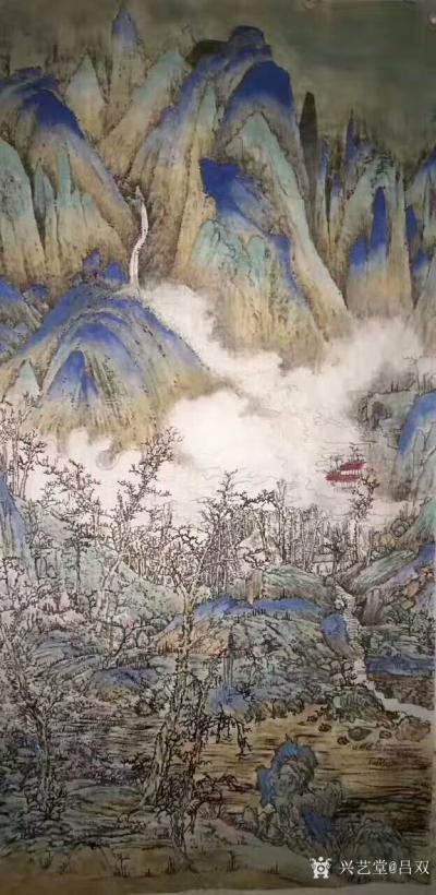 吕双日记-谁溯溪 观峭壁 只为了 最美的绿
景疏密 巧布局 引天地 入画里
丹青 是谁【图2】