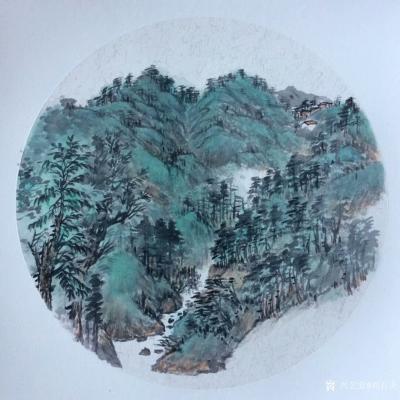 刘石夫日记-山水画小品欣赏
立秋
玫瑰物语
热气镀身，空气沉闷
从午后开始
我先是【图5】