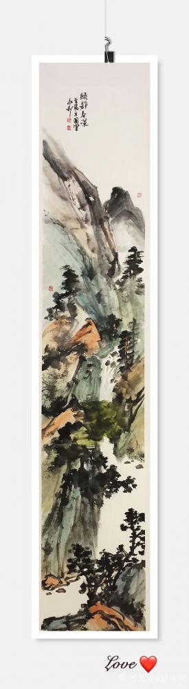 赵永利日记-与您共享夏日的清凉。
新作《雪韵江南》《清风万里春》《雅居》《绿静春深》《茂木【图6】