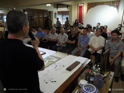 阎敏收藏-2018宝安民间收藏展系列沙龙活动：“普洱茶品鉴讲座”“古画收藏与鉴赏”【图6】