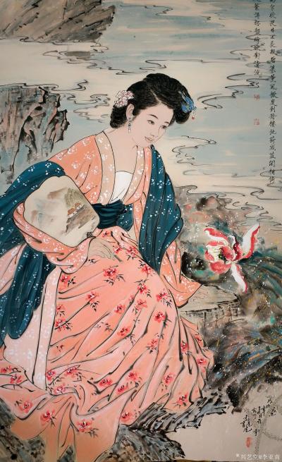 李亚南日记-月下赏荷图【图4】