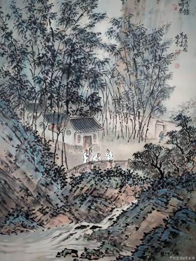 李亚南日记-幽篁月夜图【图2】