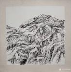 郑诚生活-著名画家范院长带陕西国画院名家工作室画家榆林采风写生【图5】