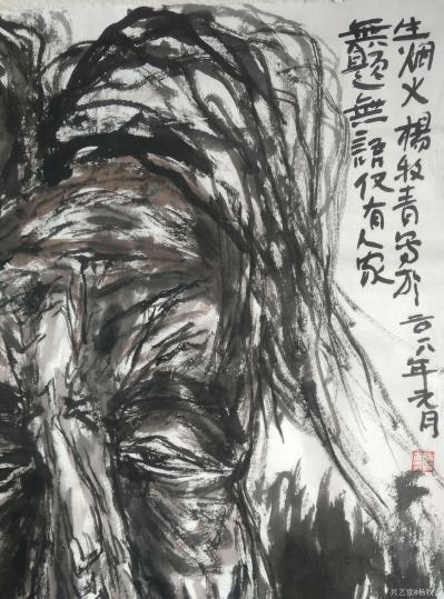 杨牧青日记-款识:无题无语仅有人家生烟火
规格:68cm×45cm/2.7平【图3】
