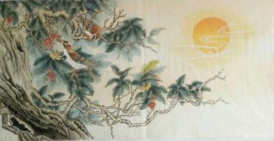 刘永红日记-工笔花鸟画新作，不登高山，不知天之高也，不临深溪，不知地之厚也，不以规矩，无以成【图1】