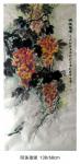 魏太兵日志-国画花鸟画葡萄系列作品《紫气东来》《明珠璀璨》，尺寸四尺68【图5】