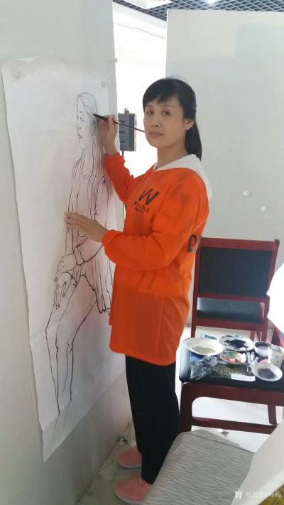 韩梅生活-2018省美协培训班人物写生课作业【图3】