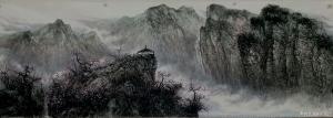 艺术品图片：艺术家于立江国画作品名称《春山流泉》价格15000.00 元