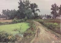 艺术家宋德发日记:城市呆久了，想去农村看看，透透气，给自己一个释放压力的空间。【图2】