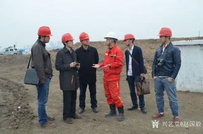 赵国毅生活-在大庆油田写生的日子，留影【图3】