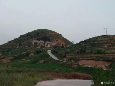 郑诚生活-陕北采风写生《榆林子洲青龙寺写生》。不通时，选择拐弯，心不快时，选择看淡;人生如【图4】