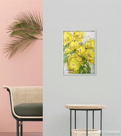 周海波日记-周末献礼！《黄牡丹》油画步骤图.....【图3】