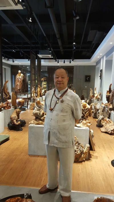 何俊日记-《鸿业腾飞》，按客户要求订制书写的书法作品，分享给大家。【图3】